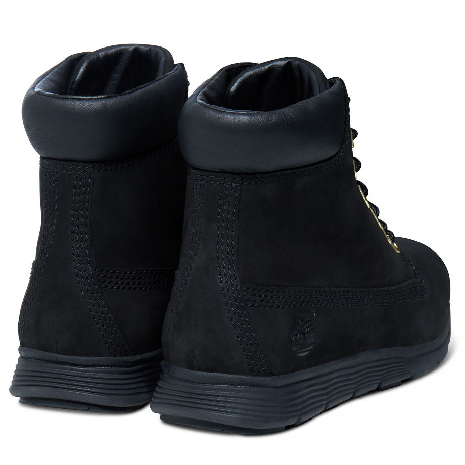 Timberland Women's Killington 6-inch Boot Black Black Nubuck