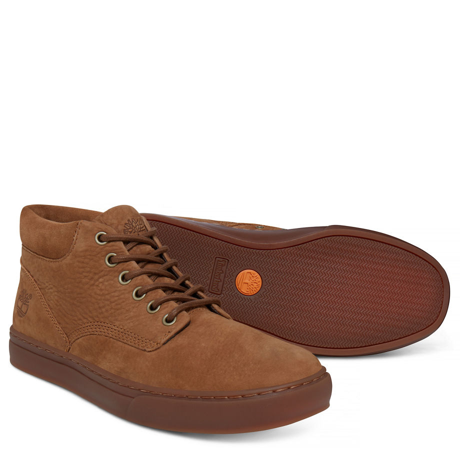 Timberland Men's Adventure 2.0 Cupsole Chukka Tan Rubber Barefoot Buffed (Monochromatic)
