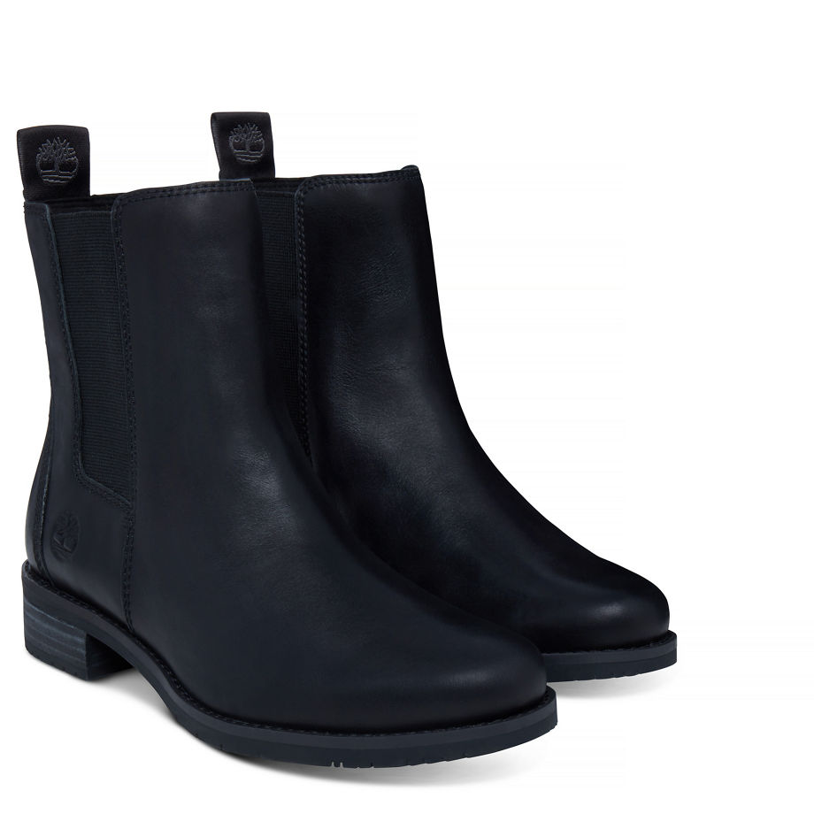 Timberland Women's Venice Park Boot Black Jet Black Euro Vintage