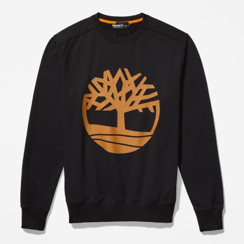 Timberland Men's Timberland Tree Logo Crewneck Sweatshirt