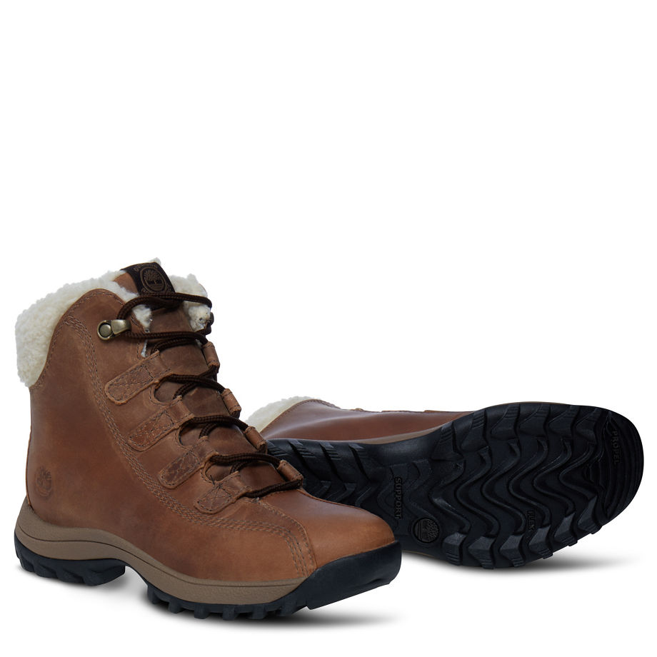 Timberland Women's Canard Resort Winter Boots Brown Brown