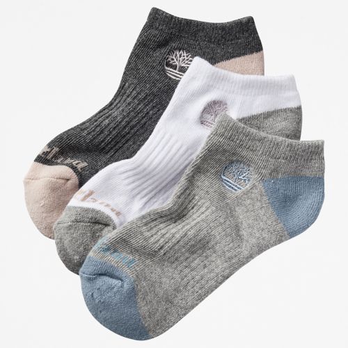 Timberland Women's 3-Pack Sagamore Beach No-Show Socks