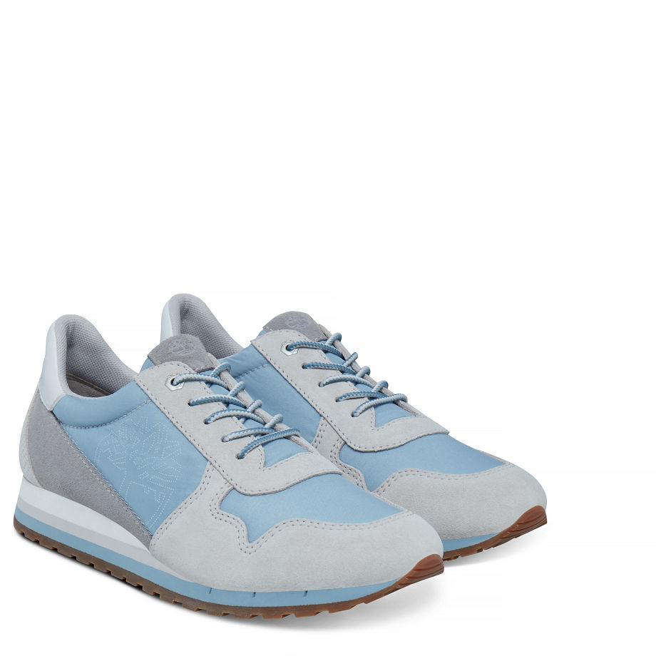 Timberland Women's Milan Flavor Trainer Light Blue Arona