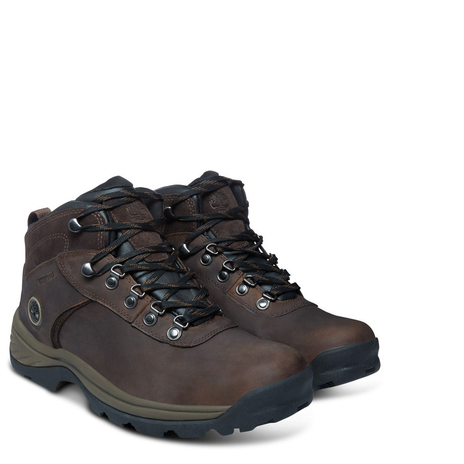 Timberland Men's Flume Mid Boot Dark Brown Dark Brown