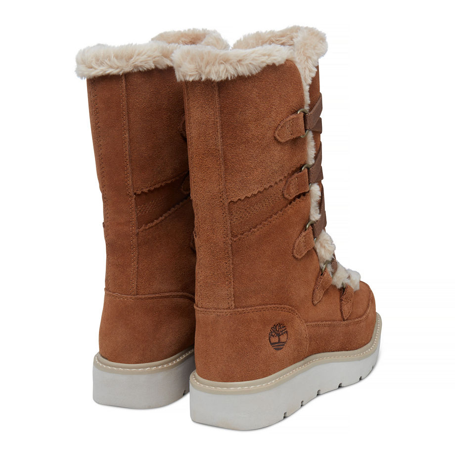 Timberland Women's Kenniston Tall Muk Boot Brown Port Tan
