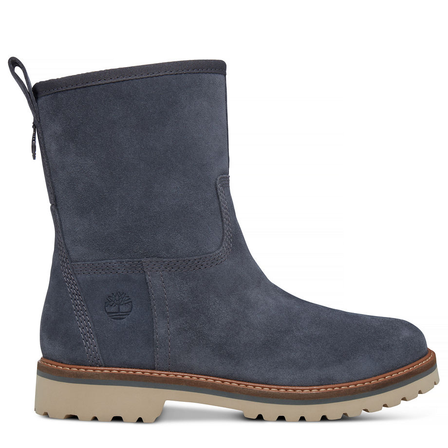 Timberland Women's Chamonix Valley Winter Boot Grey Dark Grey Suede