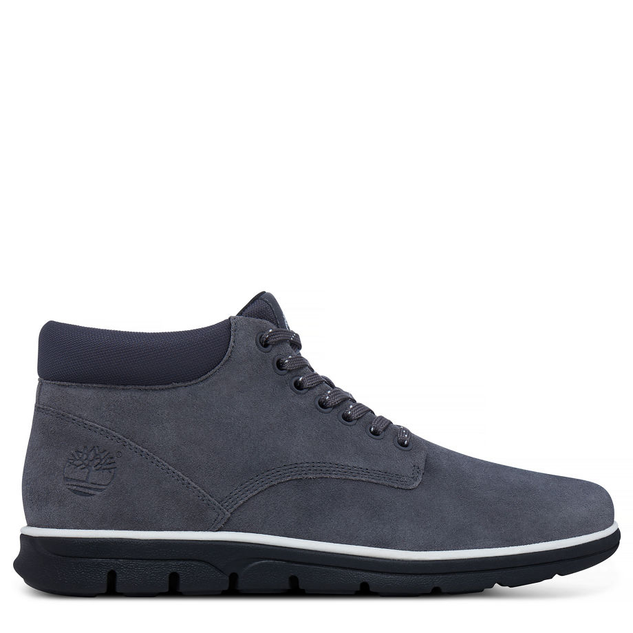 Timberland Men's Bradstreet Leather Chukka Slate Grey Forged Iron Hammer Ii