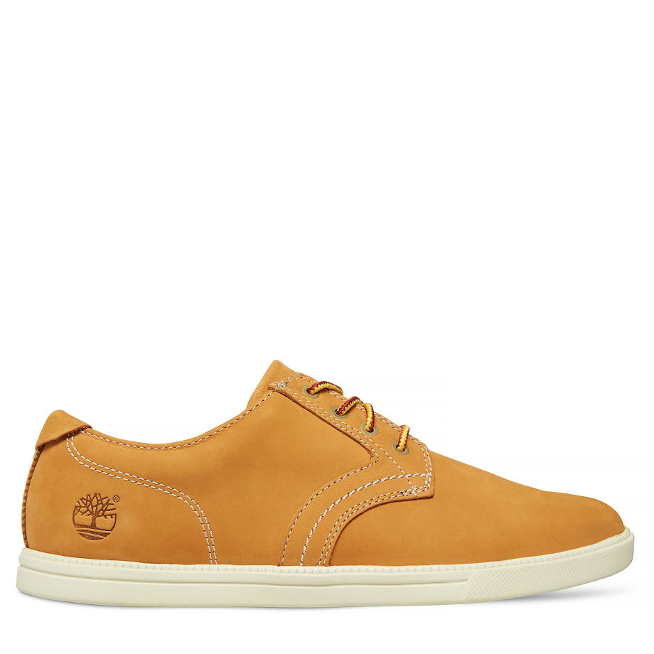 Timberland Men's Newmarket Fulk LP Oxford Yellow Wheat Nubuck