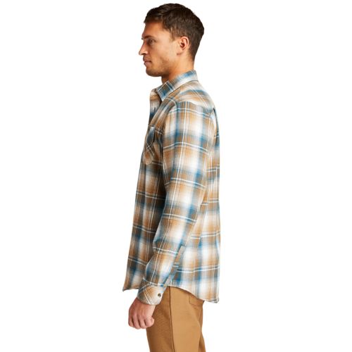 Timberland Men's Timberland PRO® Woodfort Midweight Flannel Work Shirt