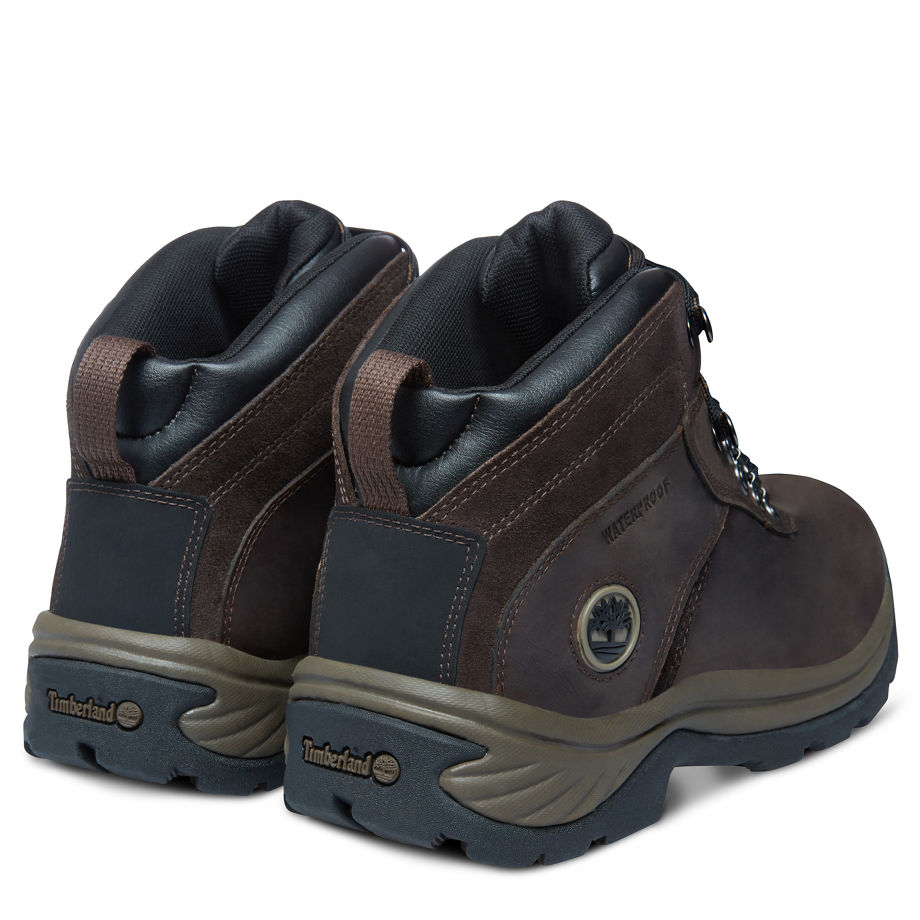 Timberland Men's Flume Mid Boot Dark Brown Dark Brown