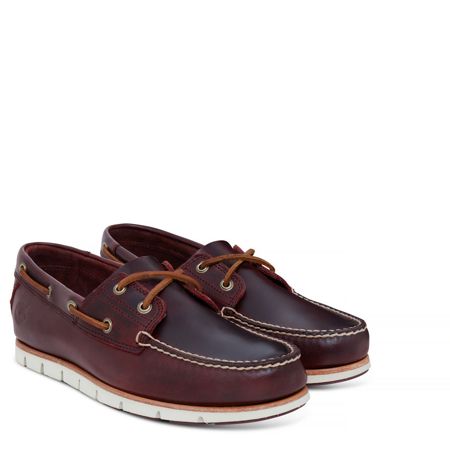 Timberland Men's Tidelands Boat Shoe Oxblood