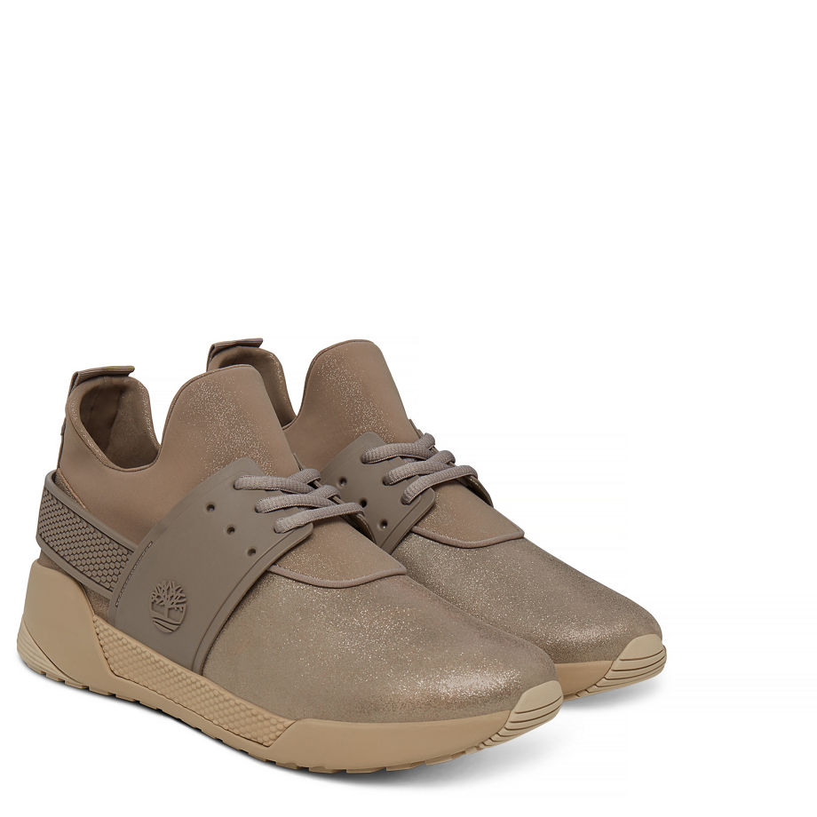Timberland Women's Kiri Up Sneaker Gold Gold