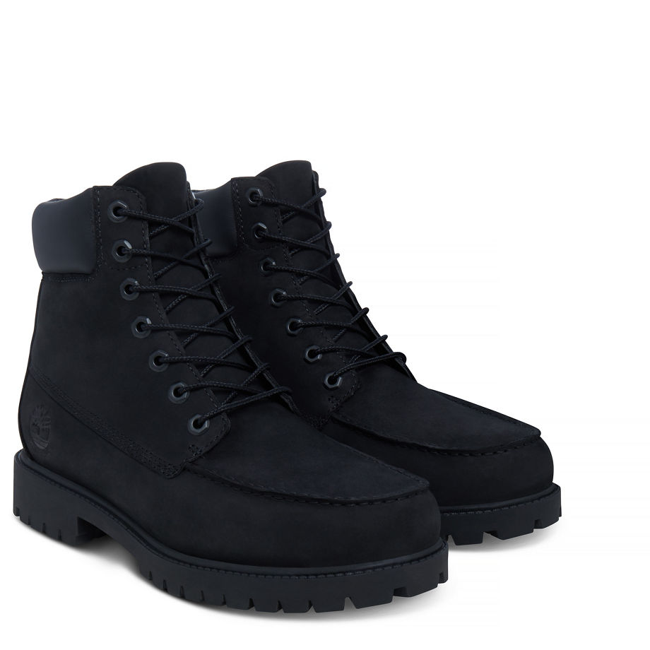 Timberland Men's Timberland® Icon 6-Inch Moc Boot Black Black Waterbuck