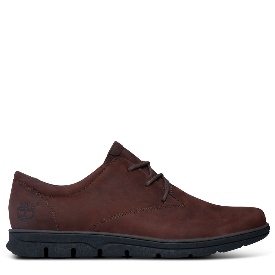 Timberland Men's Bradstreet Plain Toe Oxford Dark Brown Dark Brown Oiled