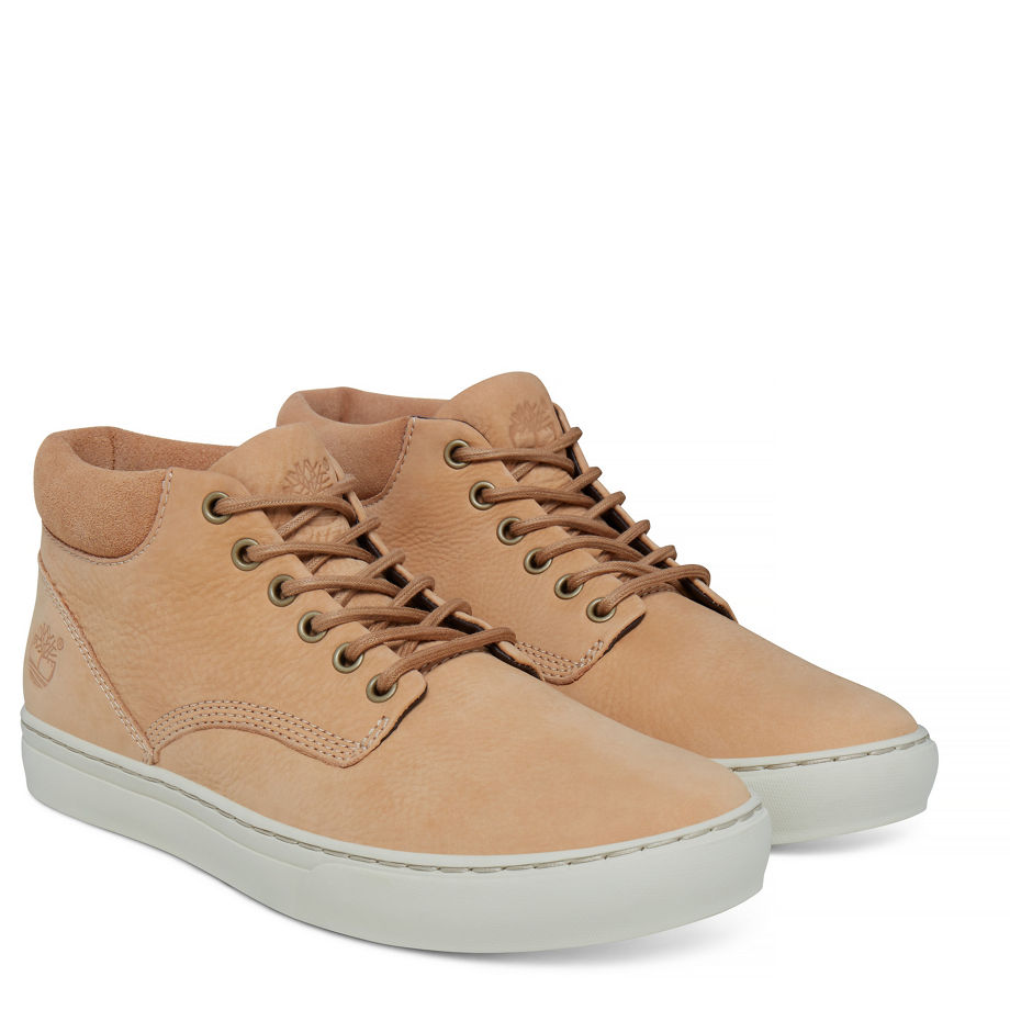 Timberland Men's Adventure 2.0 Cupsole Chukka Beige Doe Barefoot Buffed