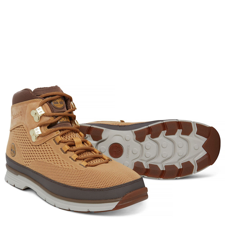 Timberland Men's Euro Hiker Spacer Boot Yellow Wheat