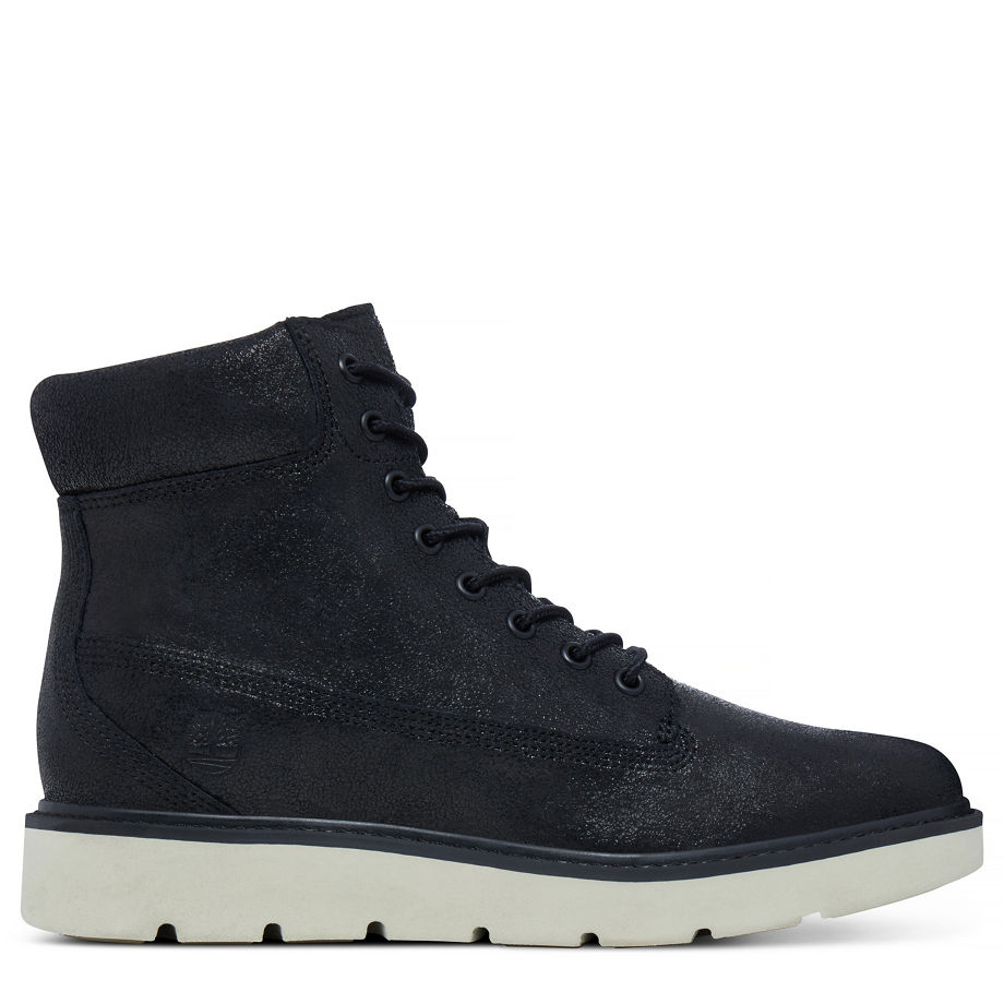 Timberland Women's Kenniston 6-inch Boot Black Black Charred Suede