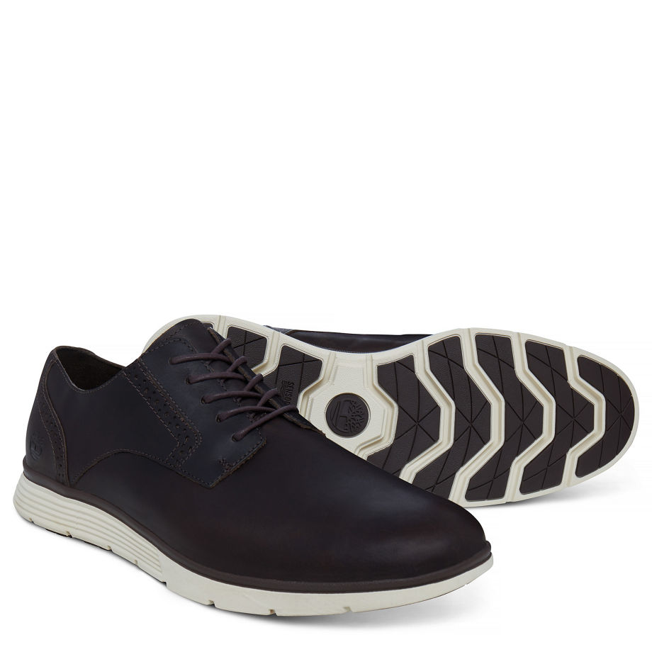 Timberland Men's Franklin Park Plain Toe Oxford Brown Mulch Mincio