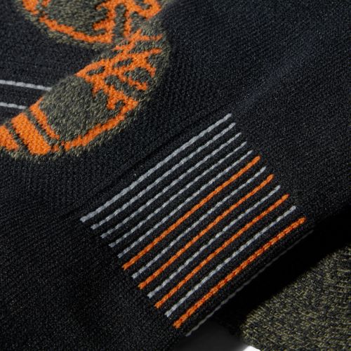 Timberland Men's 2-Pack Zoned Low-Cut Sport Socks