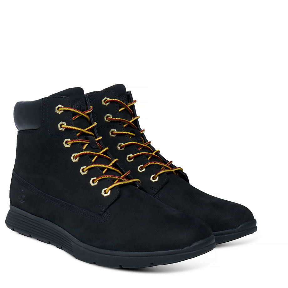 Timberland Men's Killington 6-inch Boot Black Black Nubuck