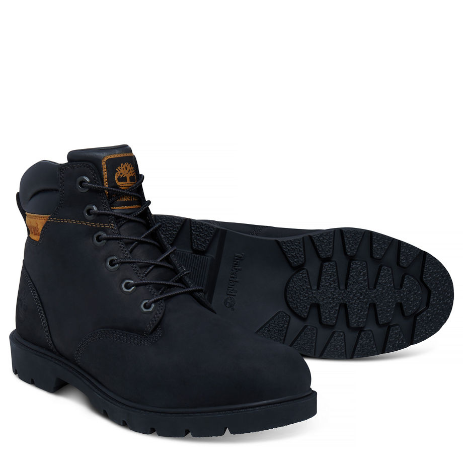 Timberland Men's Leavitt Boot Black Black Connection