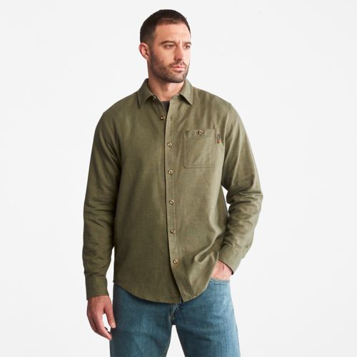 Timberland Men's Timberland PRO® Woodfort Midweight Flannel Work Shirt