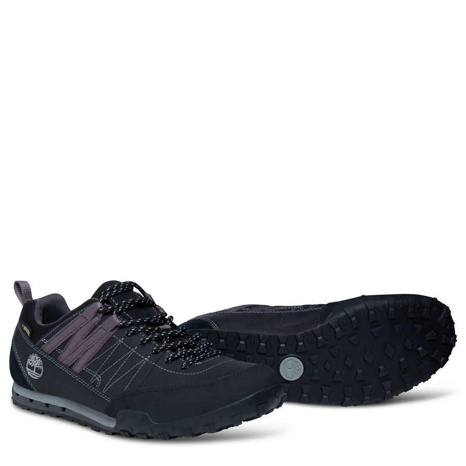 Timberland Men's Greeley GORE-TEX® Low Black Black Connection Full Grain