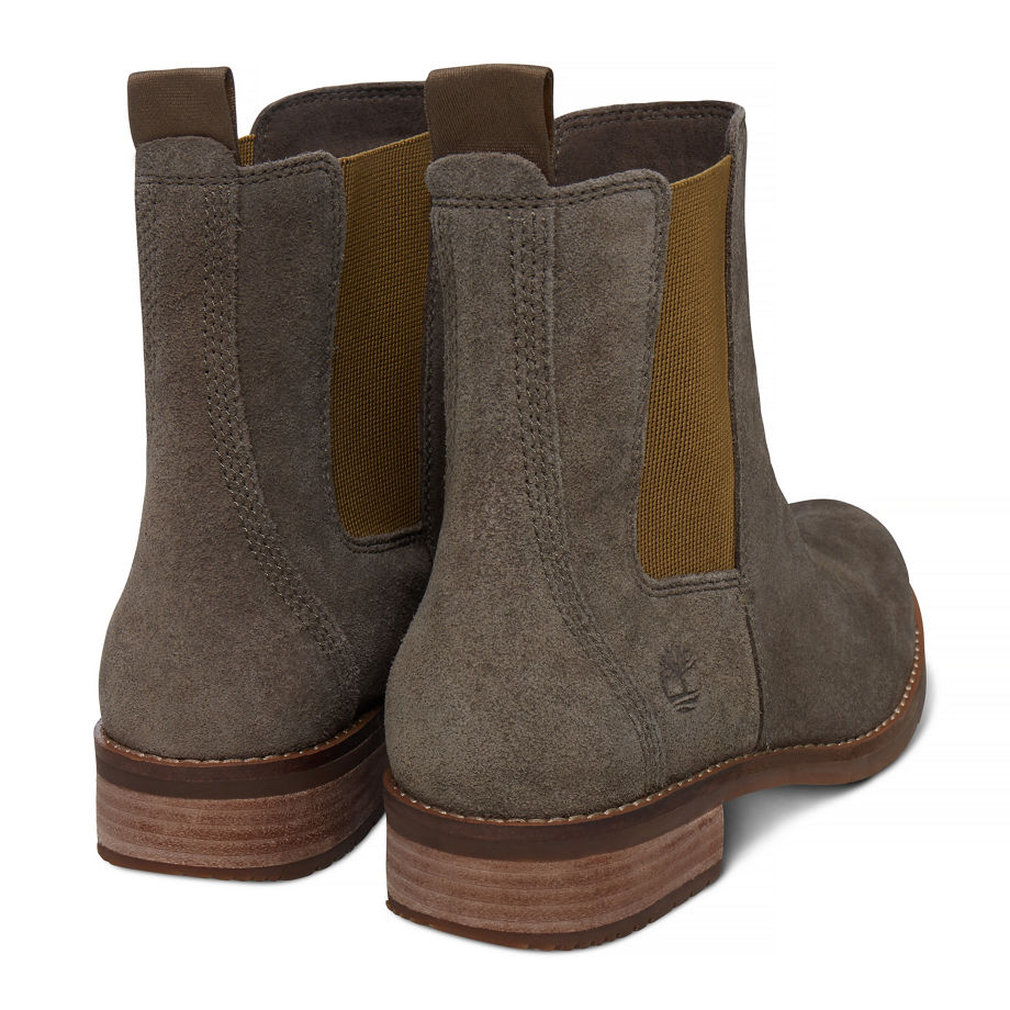 Timberland Women's Venice Park Boot Greige Canteen Suede