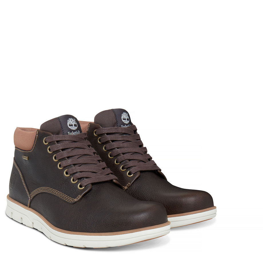 Timberland Men's Bradstreet Chukka with Gore-Tex® Dark brown Turkish Coffee Heartlands Full Grain
