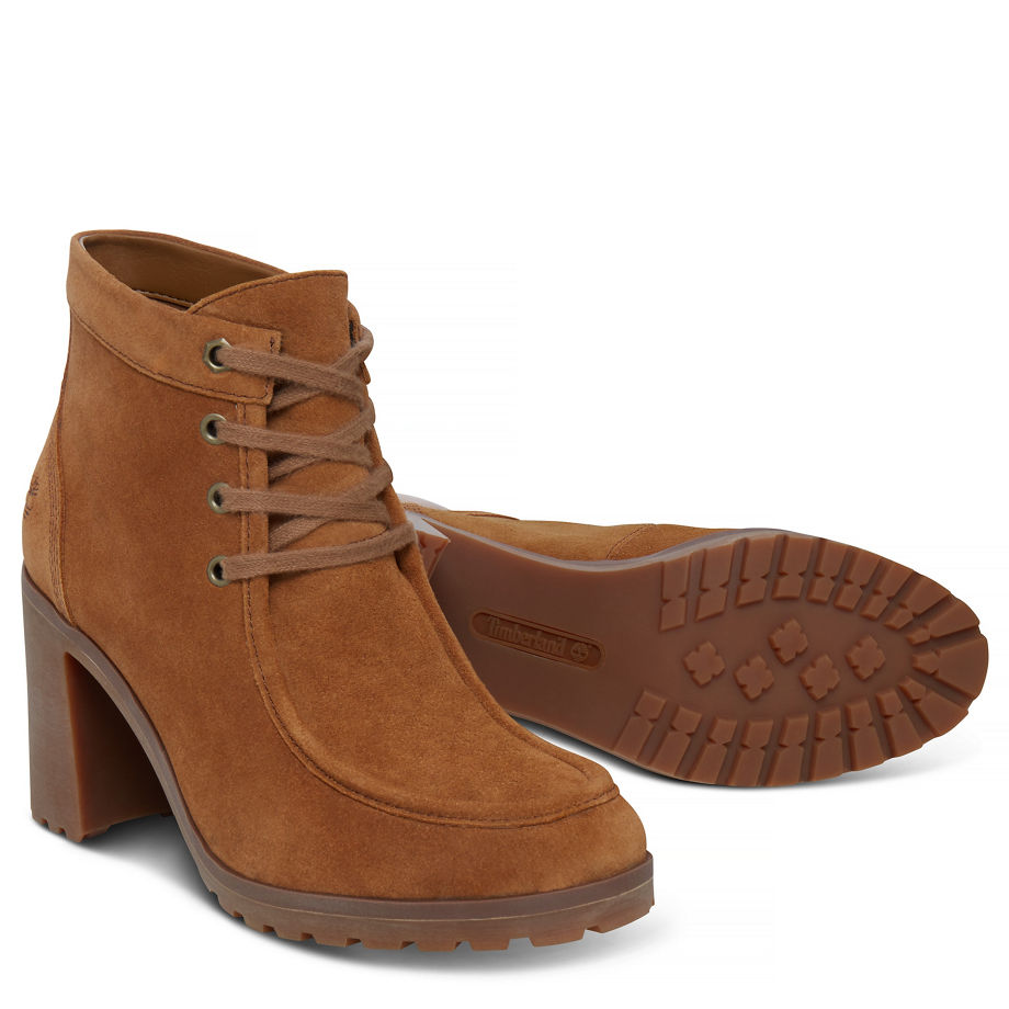 Timberland Women's Allington Chukka Tan Trapper Tan Suede