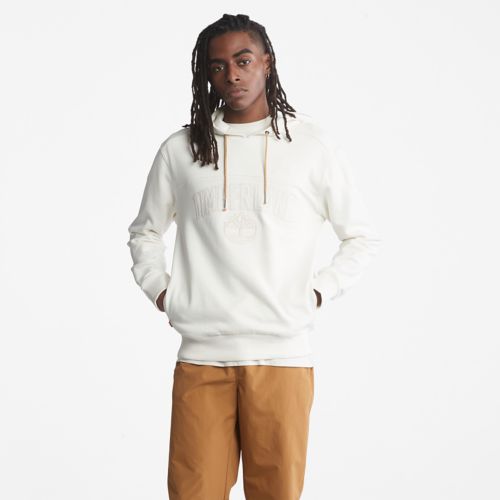 Timberland Men's Outdoor Heritage EK+ Recycled-Cotton Graphic Hoodie