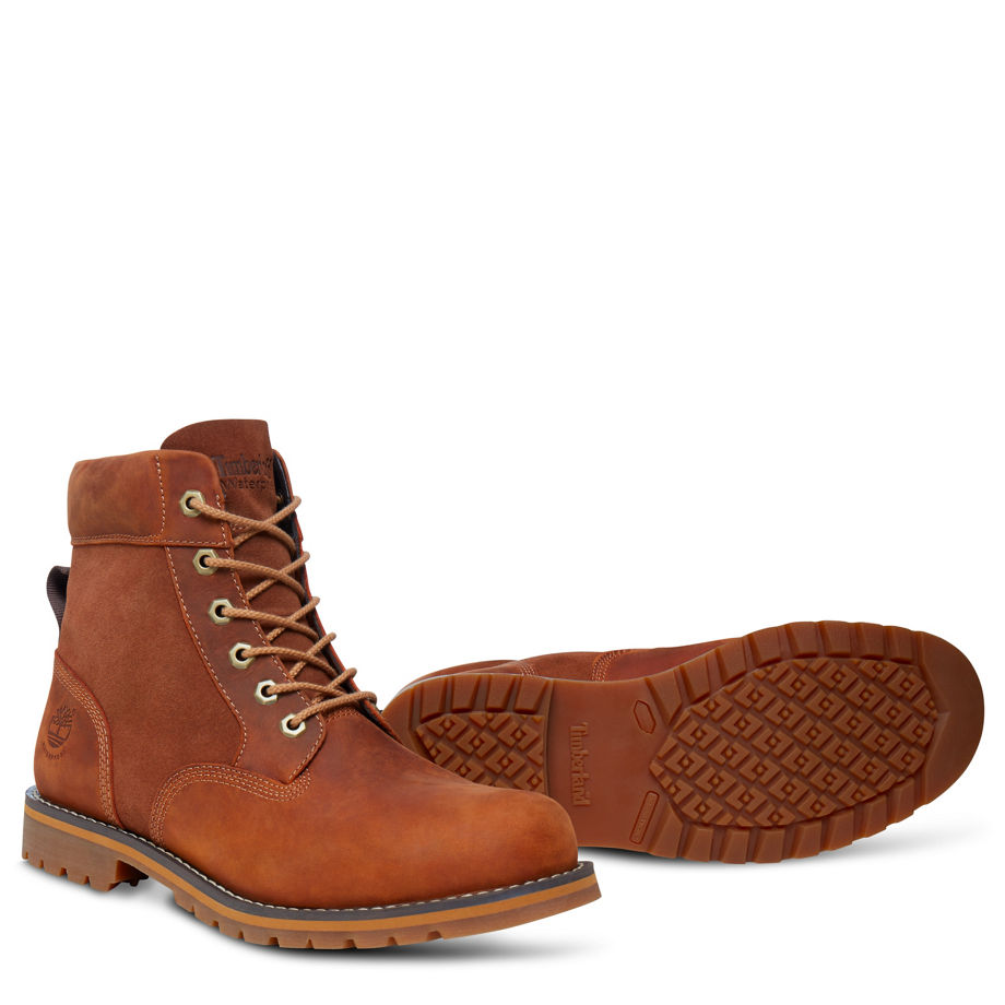 Timberland Men's Larchmont 6-inch Boot Brown Glazed Ginger Fg