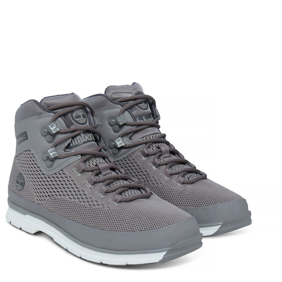 Timberland Men's Euro Hiker Spacer Boot Steeple Grey Grey