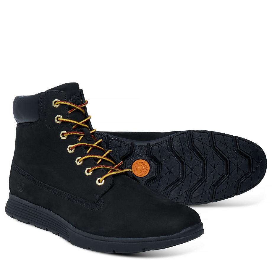 Timberland Men's Killington 6-inch Boot Black Black Nubuck