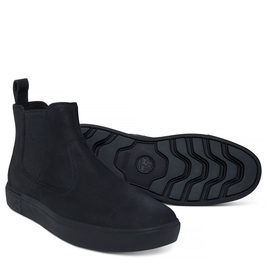 Timberland Men's Amherst Chelsea Black Black Vecchio