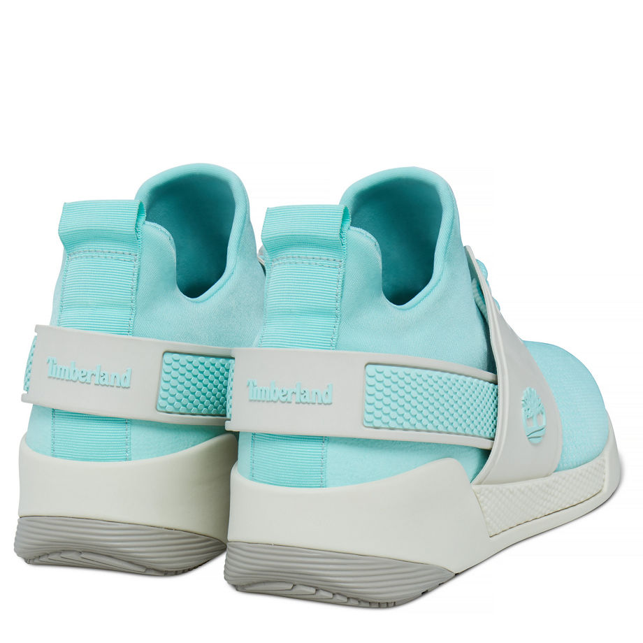 Timberland Women's Kiri Up Knit Sneaker Pastel Green Silt Green