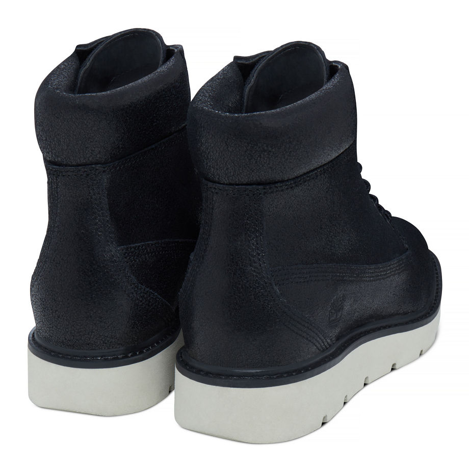 Timberland Women's Kenniston 6-inch Boot Black Black Charred Suede
