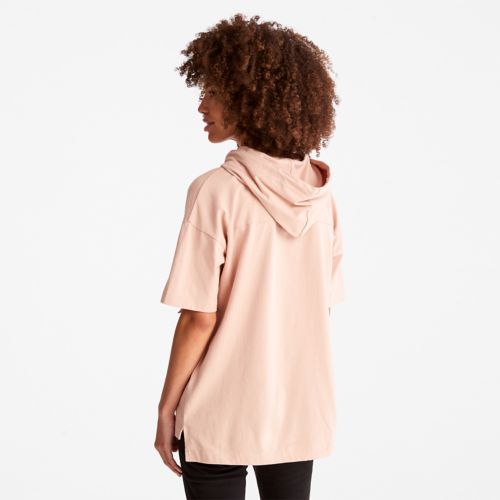 Timberland Women's Progressive Utility Pocket Hoodie T-Shirt