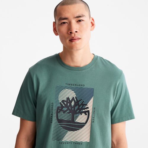 Timberland Men's Tree-Logo T-Shirt