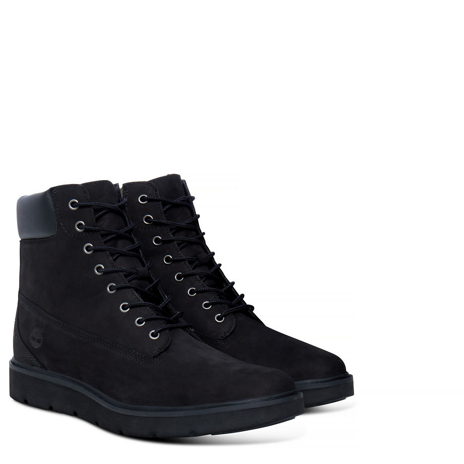 Timberland Women's Kenniston 6-inch Lace-Up Boot Black Black Nubuck Black Out