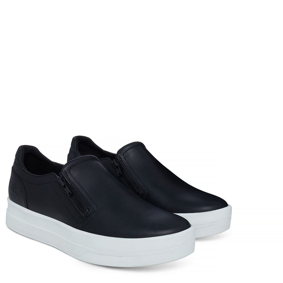 Timberland Women's Mayliss Slip On Oxford Black Jet Black Mincio