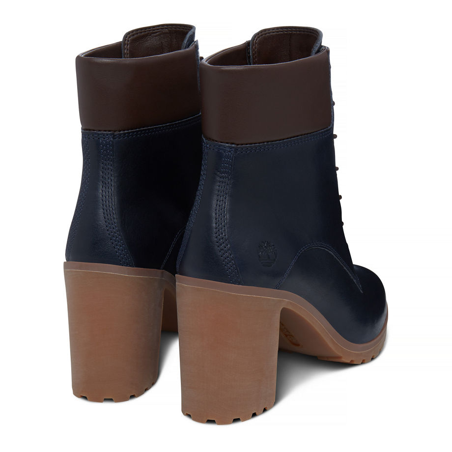 Timberland Women's Allington 6-Inch Boot Navy Black Iris Forty