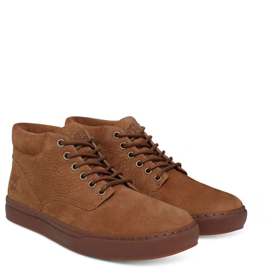 Timberland Men's Adventure 2.0 Cupsole Chukka Tan Rubber Barefoot Buffed (Monochromatic)