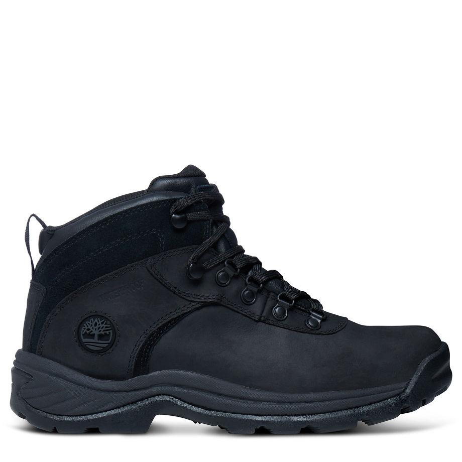 Timberland Men's Flume Mid Boot Black Black