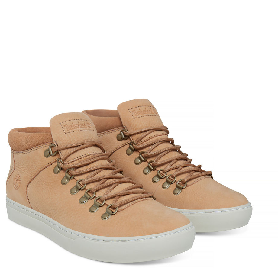 Timberland Men's Adventure 2.0 Cupsole Alpine Chukka Beige Doe Barefoot Buffed