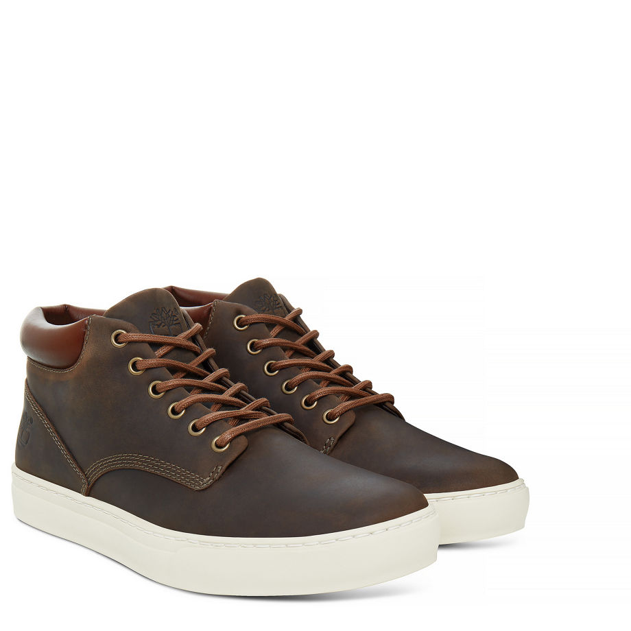Timberland Men's Adventure 2.0 Cupsole Chukka Dark Olive Dark Olive Roughcut