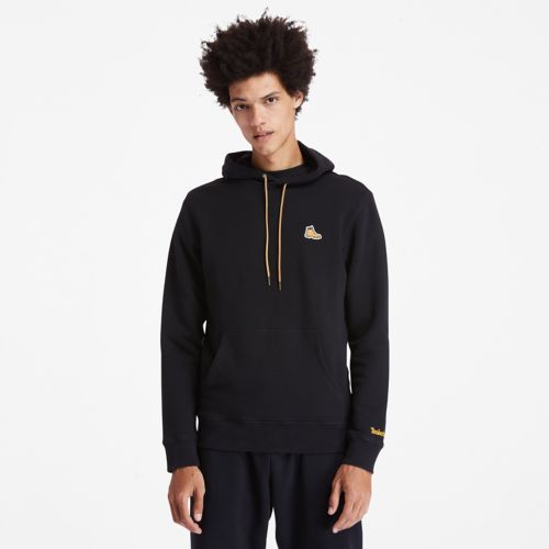 Timberland Men's Boot-Logo Hoodie Sweatshirt