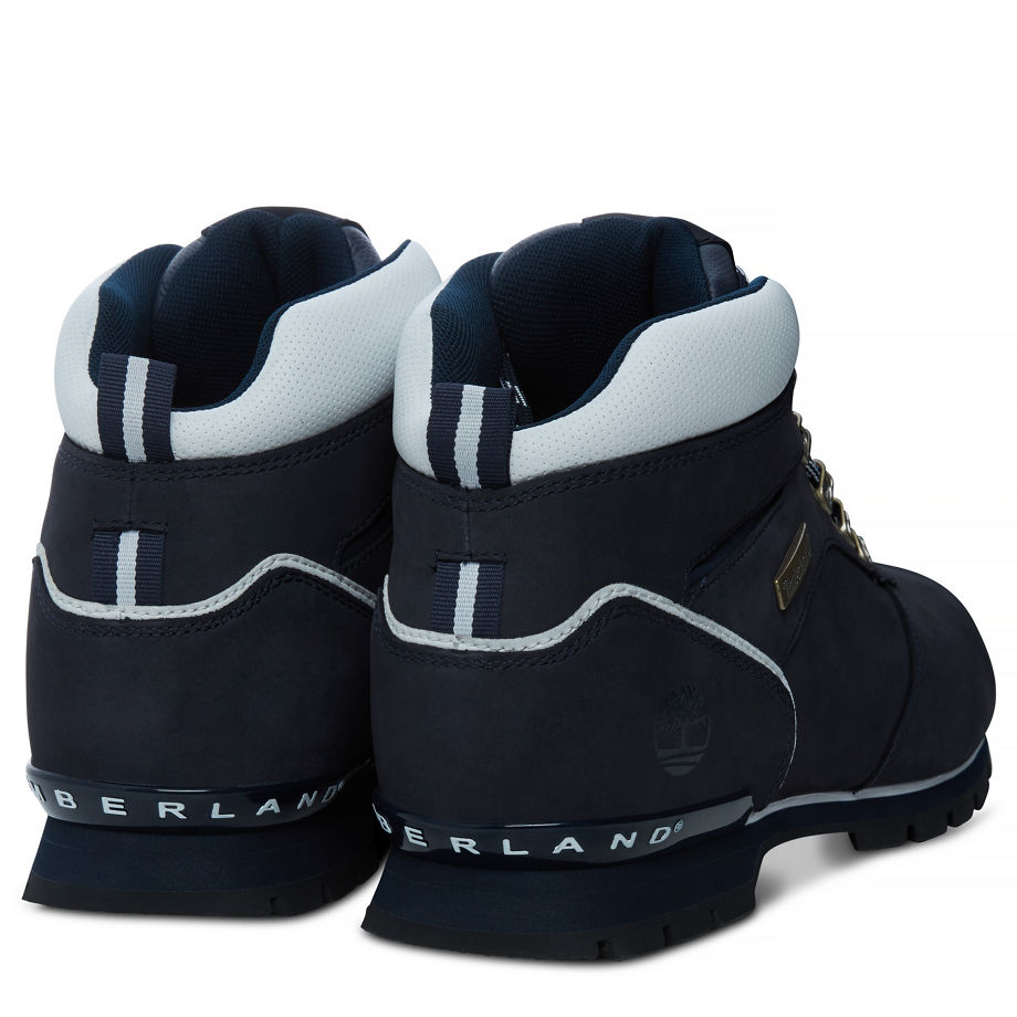 Timberland Men's Splitrock Mid Boot Navy Navy Nubuck