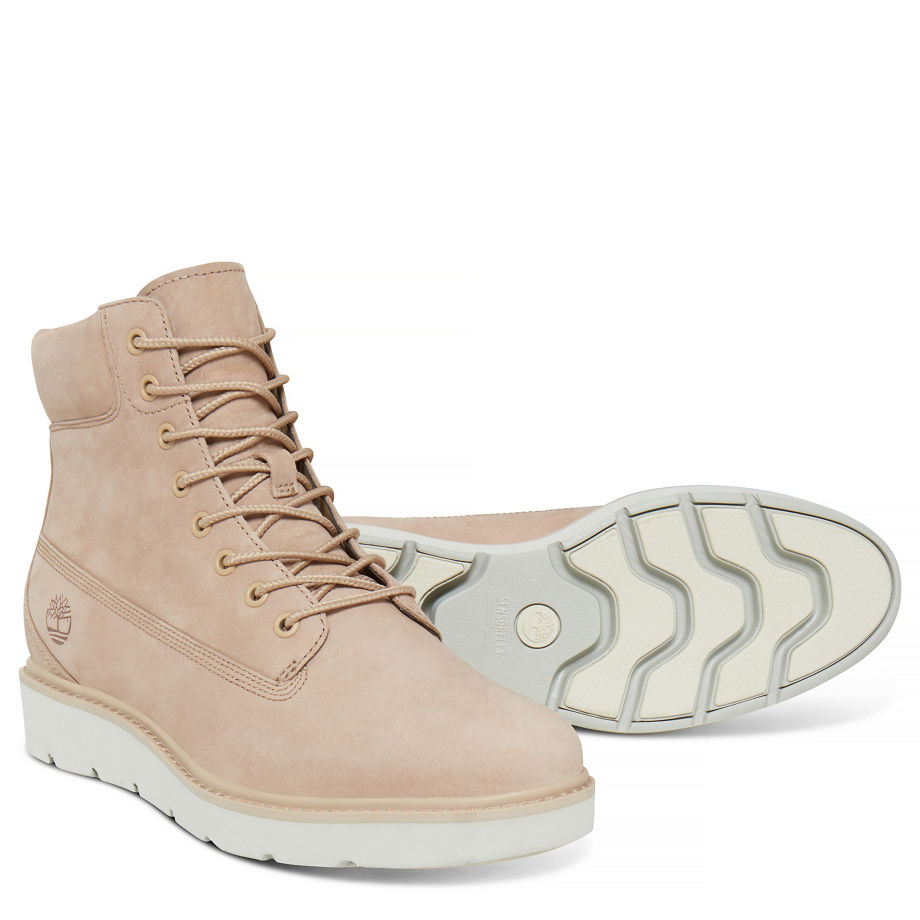 Timberland Women's Kenniston 6-inch Boot Natural Stone Nubuck