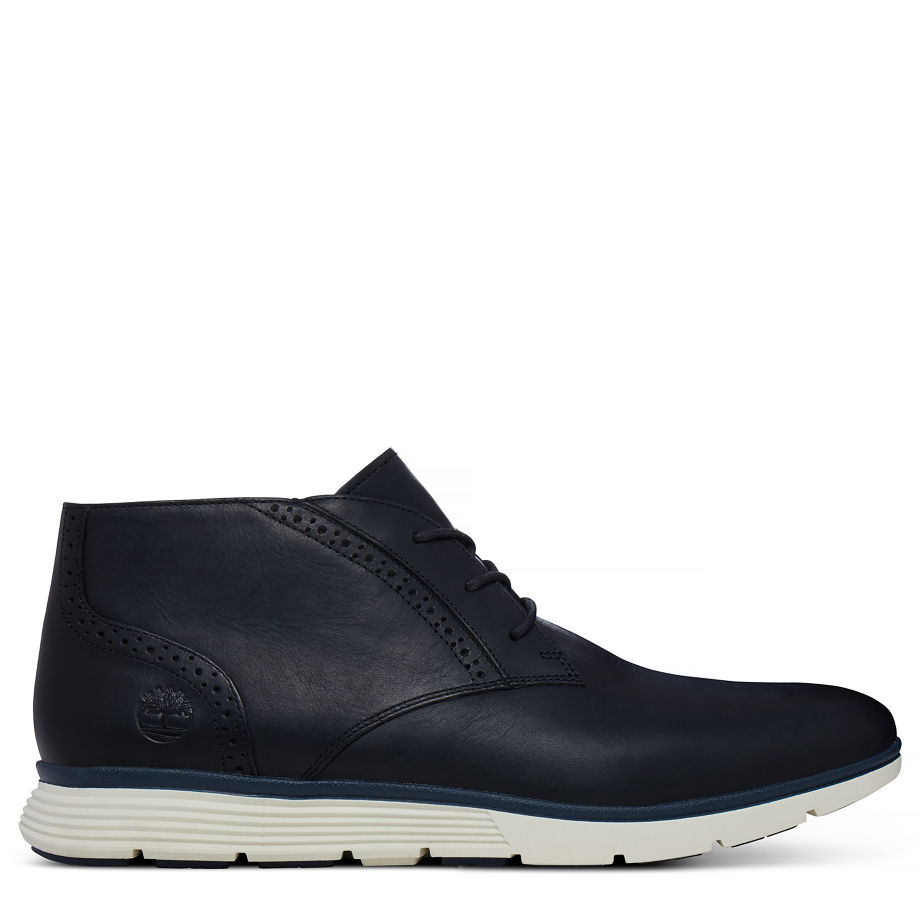 Timberland Men's Franklin Park Brogue Chukka Black Jet Black Mincio